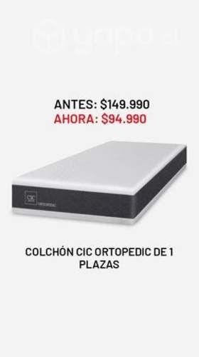 OFERTA colchón CIC Ortopedic de 1 plaza