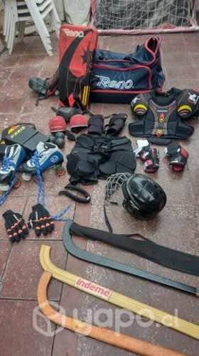 Equipo de arquero hockey