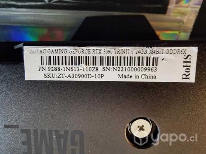 Zotac Gaming GeForce RTX 3090 Trinity OC 24GB