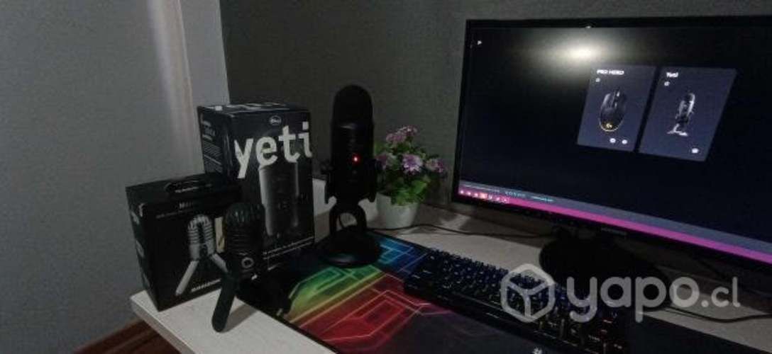 Blue Yeti Blackout COMO NUEVO