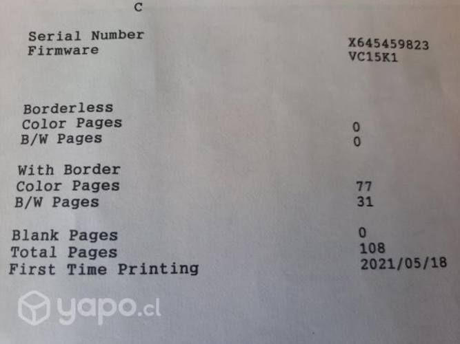 Impresora Epson L3110 con tinta de sublimacion