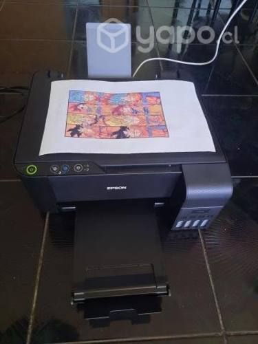 Impresora Epson L3110 con tinta de sublimacion