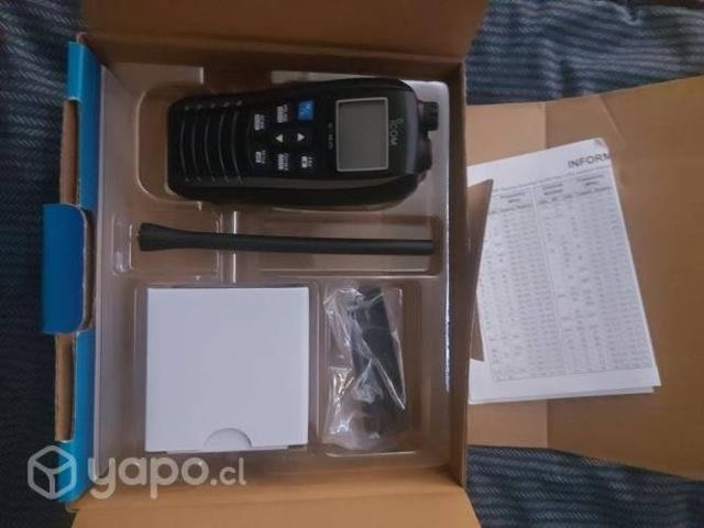 Radio portátil marina icom