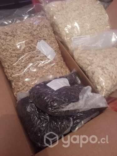 Frutos secos almendras nueces pasas