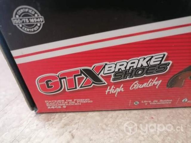 Toyota tercel balatas gtx 50% menos hoy