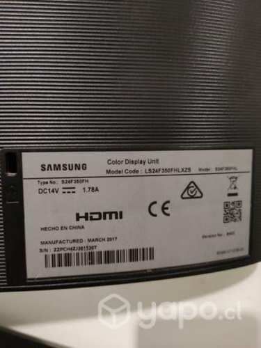 Monitor Slim Samsung 24 pulg