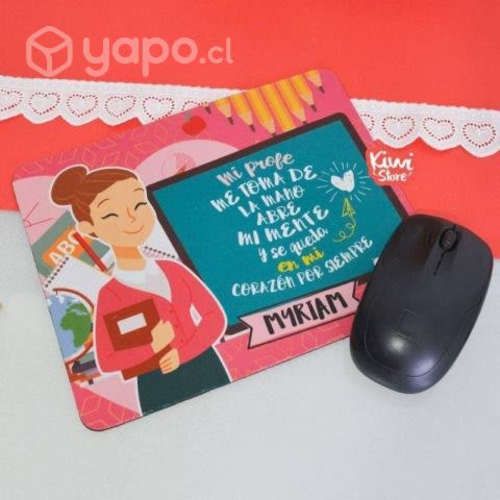 Mouse pad estampado personalizado 22x18 cmts