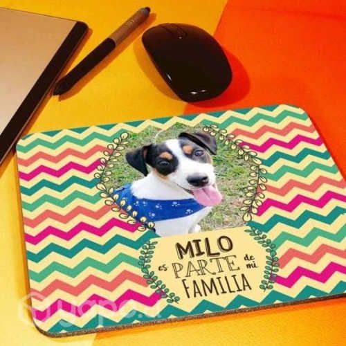 Mouse pad estampado personalizado 22x18 cmts