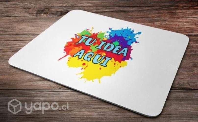 Mouse pad estampado personalizado 22x18 cmts