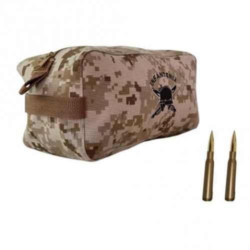 Neceser o estuche color desierto distintas especia