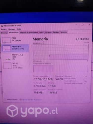 All in one core i3 disco de 1tb