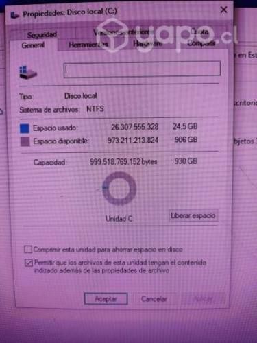 All in one core i3 disco de 1tb