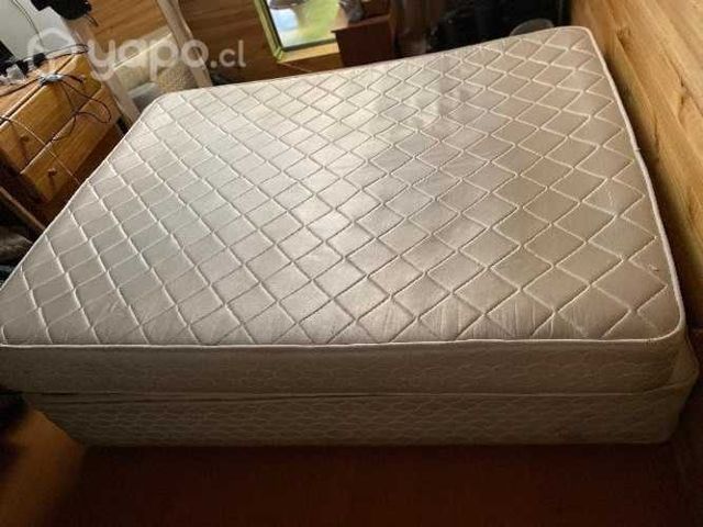 Cama dos plazas usada excelente estado