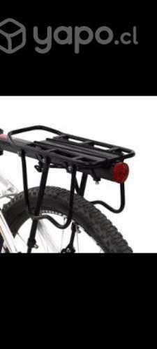 Parrilla trasera para bicicleta soporte porta equi