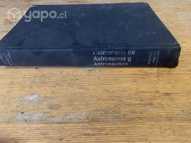 Diccionario de astronomía y astronautica 1964