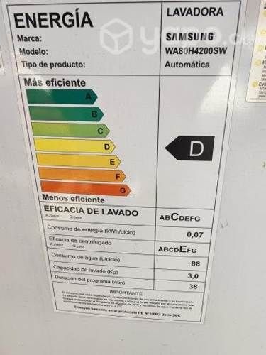 Lavadora Samsung 8kg