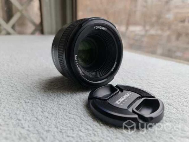 Lente Yongnuo 50mm 1.8 para Nikon