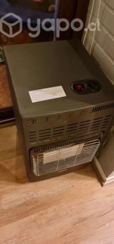 estufa a gas 15 kg + cilindro de gas 15kg