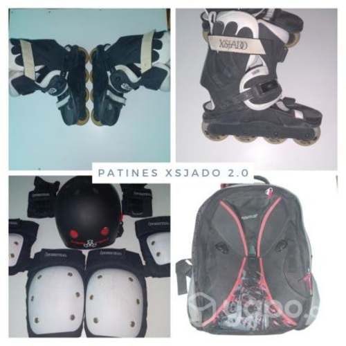 Pack patinaje agresivo con patines XSJADO 2.0
