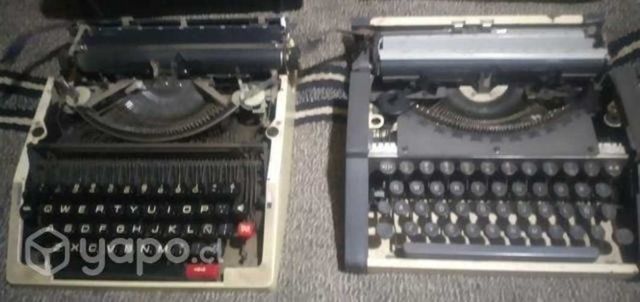 Máquinas de escribir