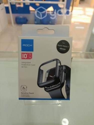 Carcasa y proteccion de pantalla apple watch