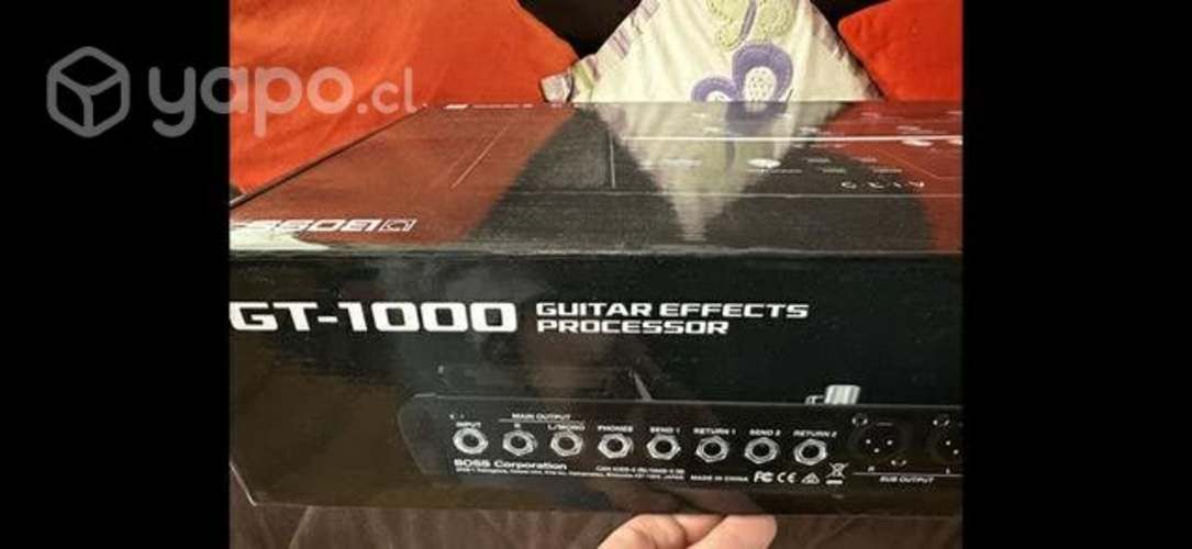 Boss GT1000 Nueva Pedalera multiefecto NO Bluetoot