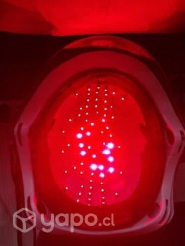 Casco de luces led