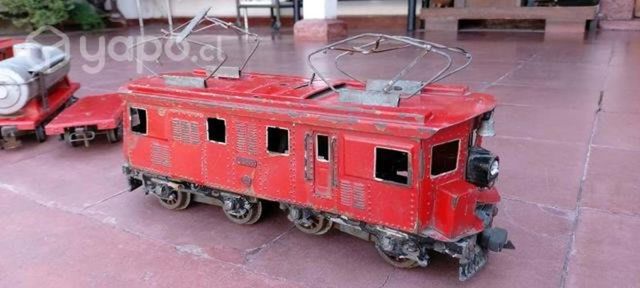 Antiguo tren electrico de colección