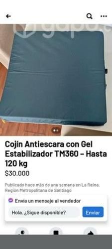 Cojín antiescaras usado buen estado LEER ABAJO