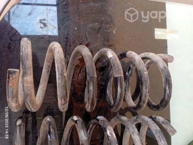 Espirales traseros mahindra escorpio