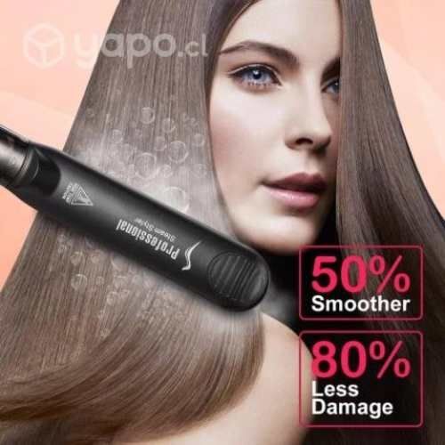 Plancha alisadora de de pelo a vapor