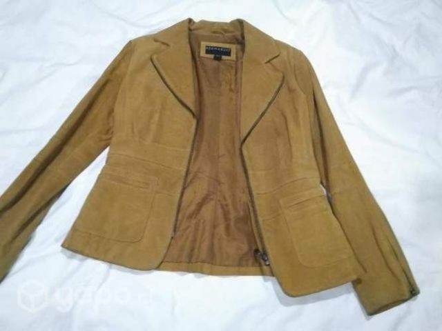 Chaqueta de gamuza,
