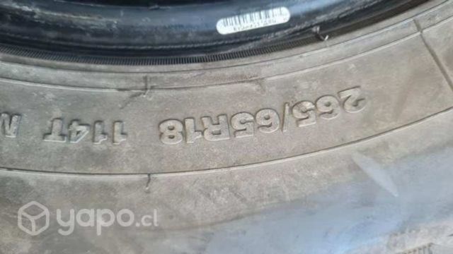Neumaticos 265 65 r18