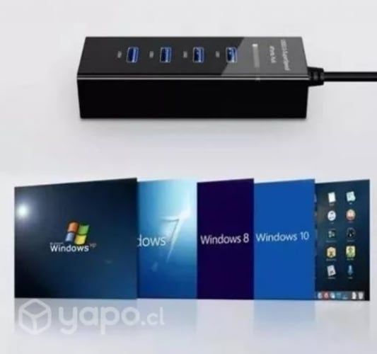 Hub usb 4 puertos 3.0