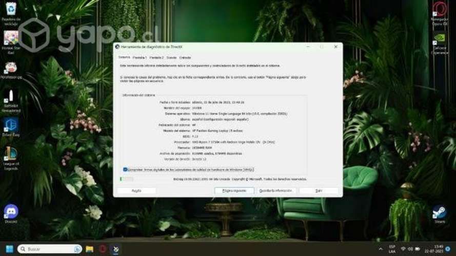 Notebook GAMER Hp Pavilion Gaming 15