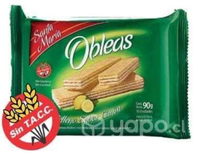 Oblea limón santa maria