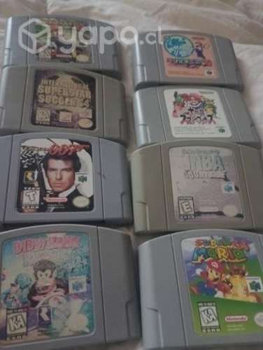 Lote juegos nintendo 64
