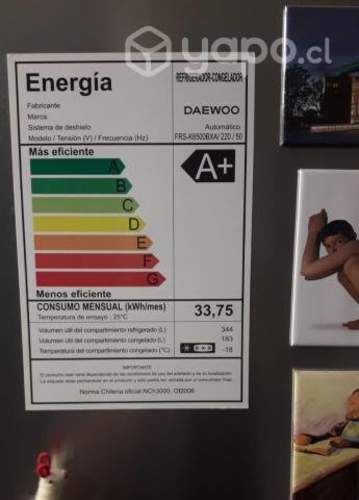 Refrigerador daewoo