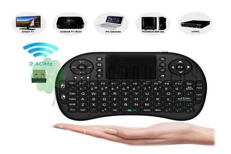 Mini Teclado Air Mouse Touch Inalambrico Smart Tv