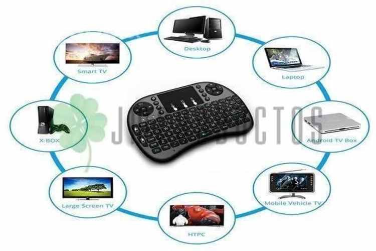 Mini Teclado Air Mouse Touch Inalambrico Smart Tv