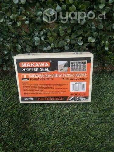 Juego de Brocas Metal para Madera Makawa