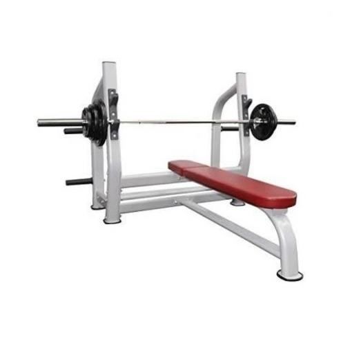 Soporte Barra Press Banca Olímpica Plana