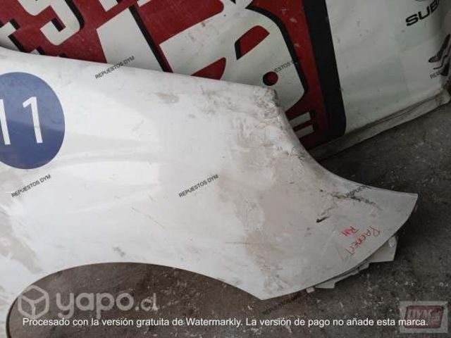 Tapabarro Derecho Peugeot Partner