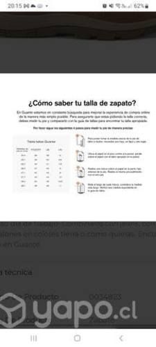 Zapatos Guante n°40