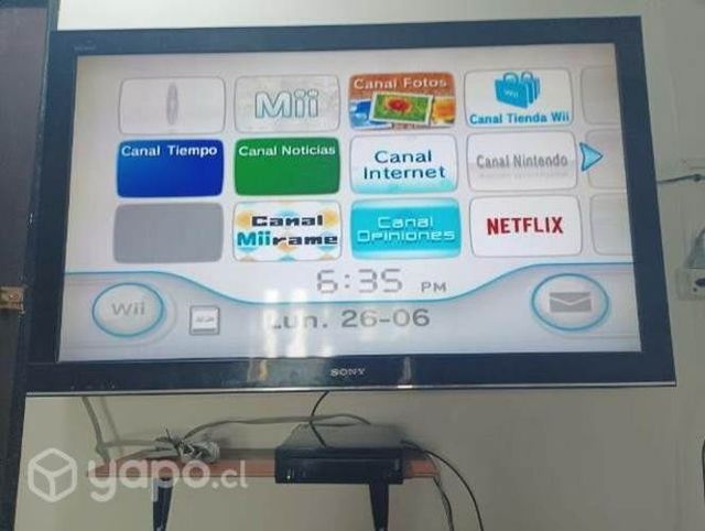 Consola nintendo Wii + adaptador HDMI