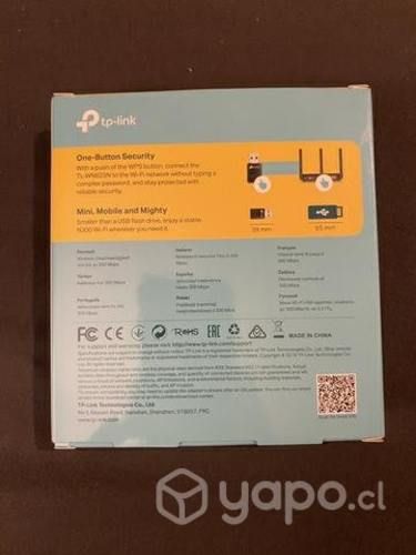 Adaptador Wifi USB TpLink 300 MBPS