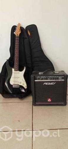 Guitarra Eléctrica Peavey Serie Raptor + Amplifica