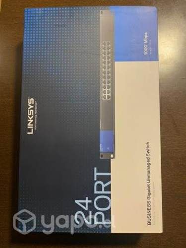 Switck 24 Puertos LINKSYS Nuevo 1000Mbps