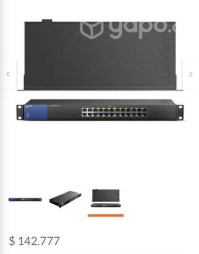 Switck 24 Puertos LINKSYS Nuevo 1000Mbps