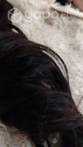 Extensiones de pelo natural mechas